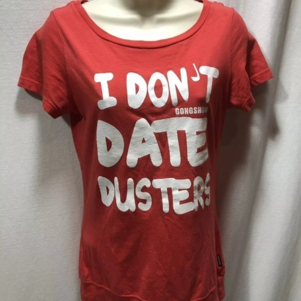 4/$35 The Gong Show Womens Tee XS Dusters